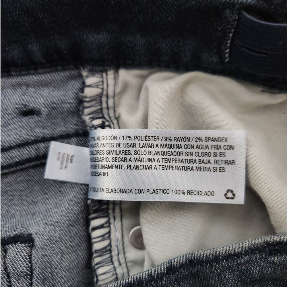 Art Class Youth Super Skinny Pants Size 16 Blue Y2K Style - Picture 10 of 11